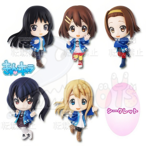 K-ON เค-อง โมเดล ก๊วนดนตรีแป๋วแหวว ฟิกเกอร์ เคออน! Kuji Mio Akiyama Kyun chara Figure Anime