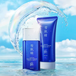ฉลากไทย ของแท้ 100% สูตรใหม่! แพ็คเกจใหม่ Exp 12/73 KOSÉ SEKKISEI Skincare UV Defense Essence Gel N 90 กรัม