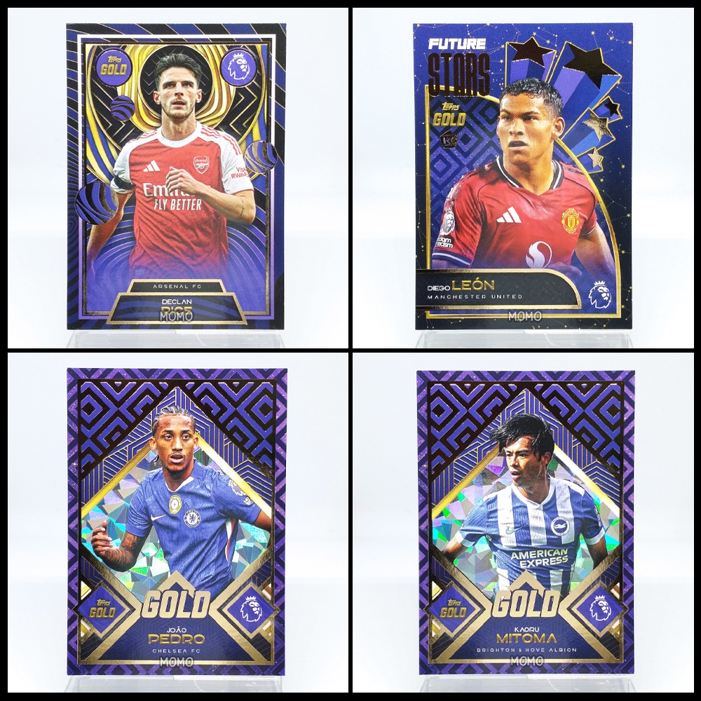 การ์ดบอล ปีล่าสุด 2025-26 Topps Gold Premier League