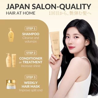 ใหม่! TSUBAKI ซึบากิ พรีเมียม วอลลุ่ม แอนด์ รีแพร์ แชมพู 1ลิตร