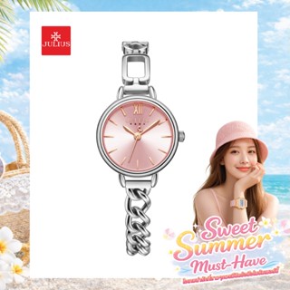 JULIUS นาฬิกาผู้หญิง หวานละมุนข้อมือดูแพง ใส่แล้วเหมือนกำไลแ…