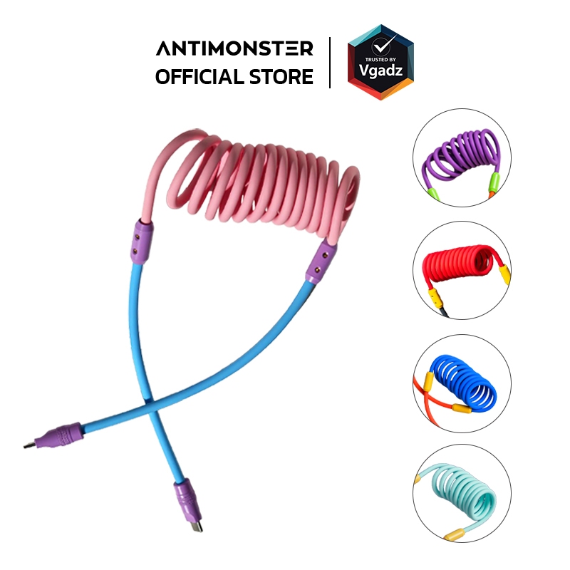 Antimonster สายชาร์จ C to C รุ่น LOOP