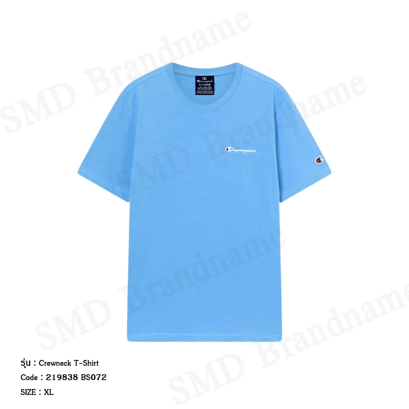 Champion เสื้อยืดคอกลมผู้ชาย รุ่น Crewneck T-Shirt Code: 219838 BS072