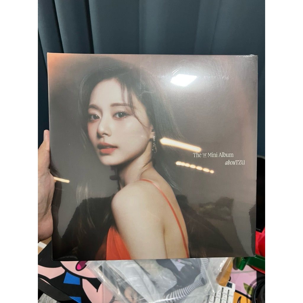 Tzuyu vinyl twicestoreshop แผ่นเสียงTzuyu มือ1 แผ่นสีฟ้า