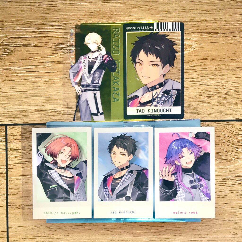 18trip เอโทริ Clear card การ์ดใส การ์ดเชกิแถม Cheki Card Omorai Chihiro Tao