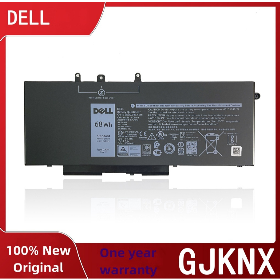 Original GJKNX for Dell Latitude 5480 5580 5280 5590 5490 E5480 E5580 E5490 Precision 15 3520 3530p
