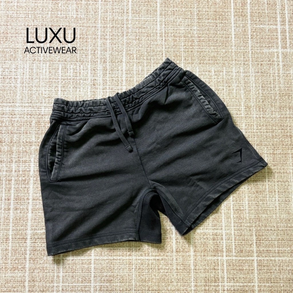 (พร้อมส่ง) GYMSHARK กางเกงขาสั้น รุ่น Power Washed 5" Shorts Oversized fit ของแท้ 100%🇺🇸