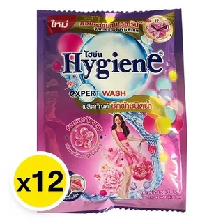 Hygiene Expert Wash ไฮยีน น้ำยาซักผ้าเข้มข้น กลิ่นฟอร์เอเวอร์ บลูม ขนาด 30 มล. (แพ็ค 12 ซอง)