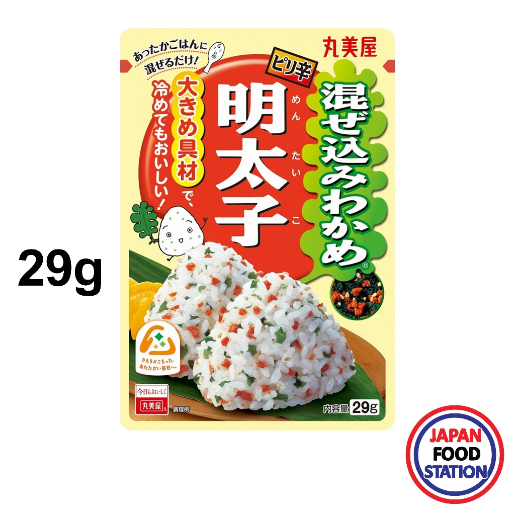 MARUMIYA MAZEKOMI WAKAME MENTAIKO 29G (19831) ผงโรยข้าว JAPANESE RICE SPRINKLE  POWDER