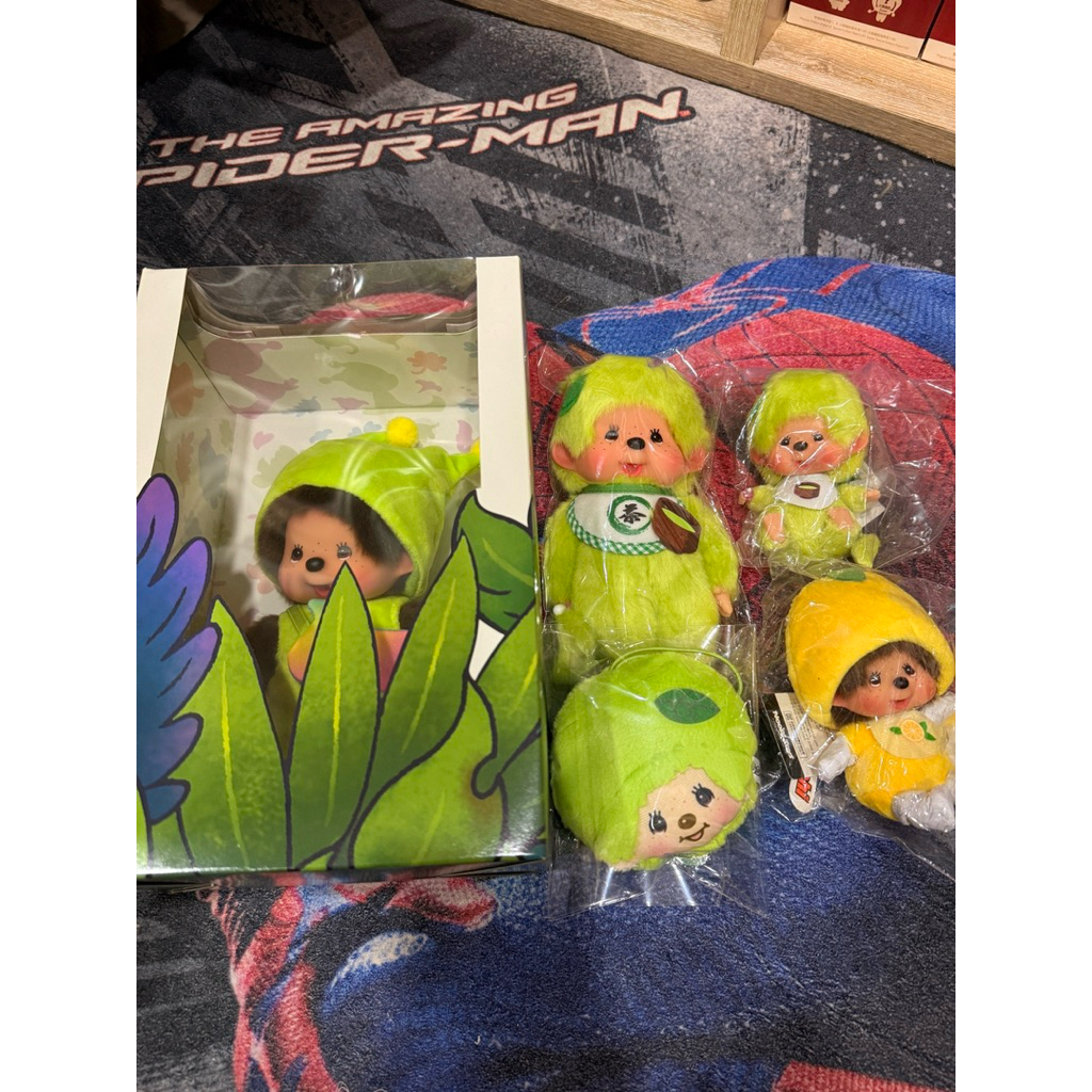 🇹🇭พร้อมส่งด่วนจากไทย Monchhichi x Greenie & Elfie Plush