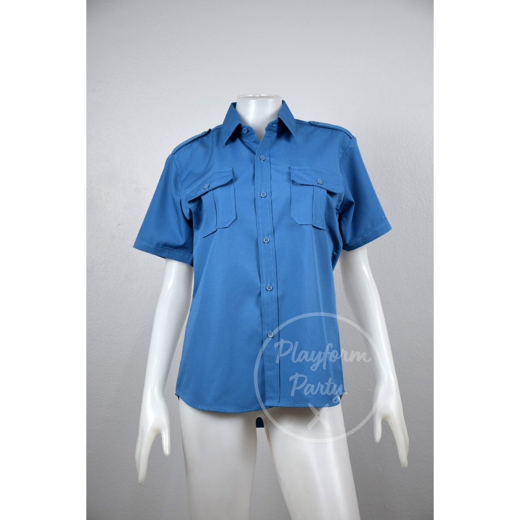 เสื้อยุวกาชาดยี่ห้อตาชั่ง อก 36 - 42 นิ้ว มือ 1