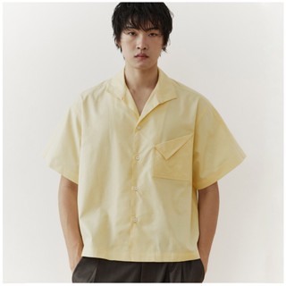 LOVER SHIRTS (YELLOW) - เสื้อเชิ้ตแขนสั้น