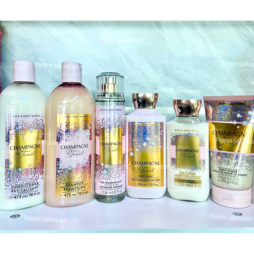 Bath & Body Works Champagne Toast สคบไทย ล็อต 25 - 26