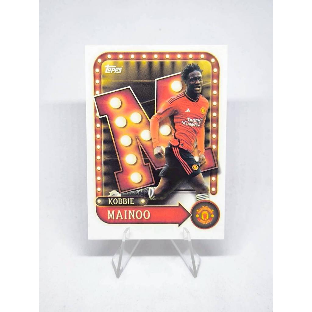 การ์ดฟุตบอล Topps Collector Tin Manchester United FC 2025-26