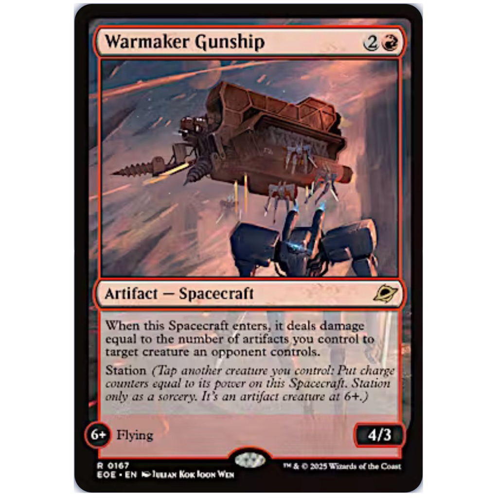Edge of Eternities: Warmaker Gunship