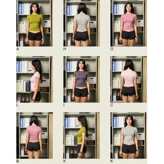 AHOLICBKK | SLIM FIT TEE - เสื้อเปล่าสลิมฟิต
