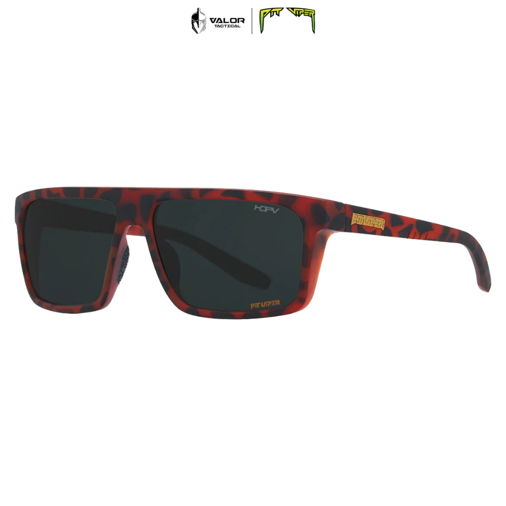 Pit Viper - The Landlocked Turboshaft, HDPV Polarized Smoke แว่นตากันแดด แว่นกรองแสง สำหรับกิจกรรมกล