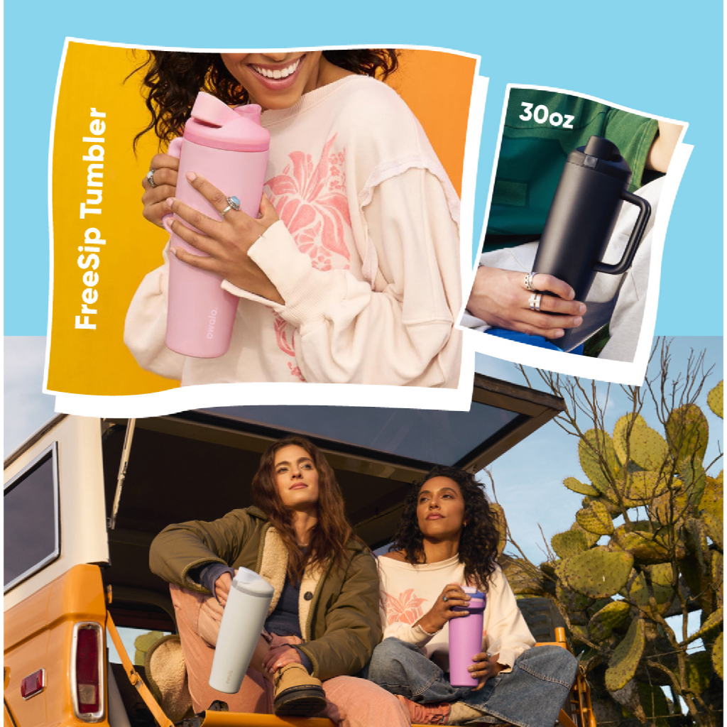 พร้อมส่ง 🏕️Owala freesip Tumbler 30oz. แก้วเก็บความเย็นของแท้💯🎉