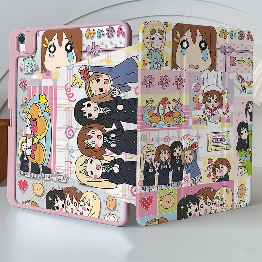 ✨ส่ง24ชม✨case iPad Air8 Gen12 Air7 Gen9 10.2 ที่ใส่ปากกา K-On! เคสiPadหมุน 360°Air6 Gen11 Gen10 Air5