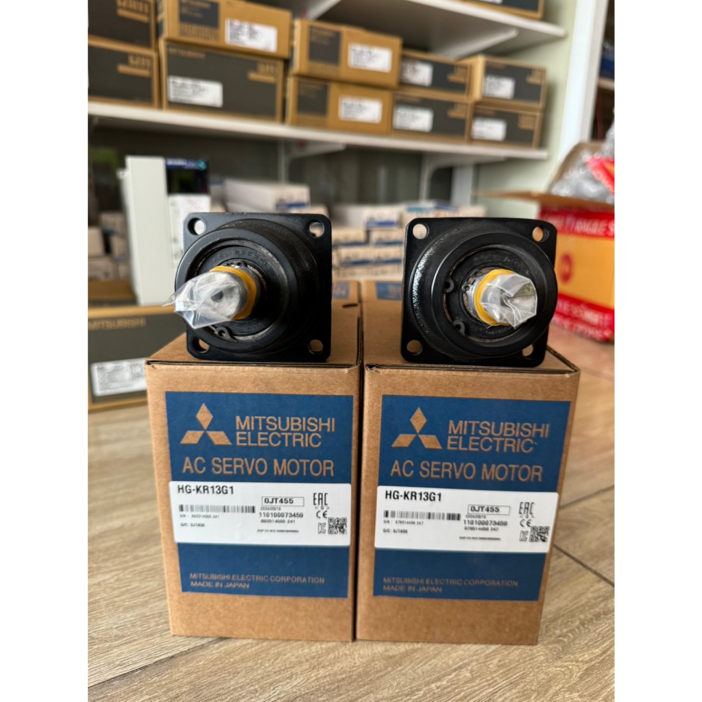AC SERVO MOTOR MITSUBISHI HG-KR13G1 1/20 ราคารวมVat มีสต๊อกในไทย