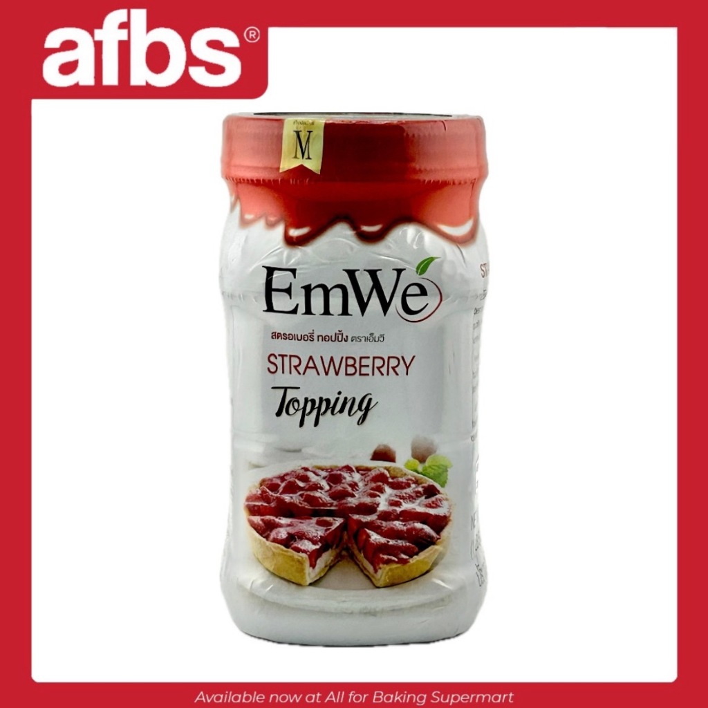 AFBS EmWe Strawberry Topping 700g. #1114156