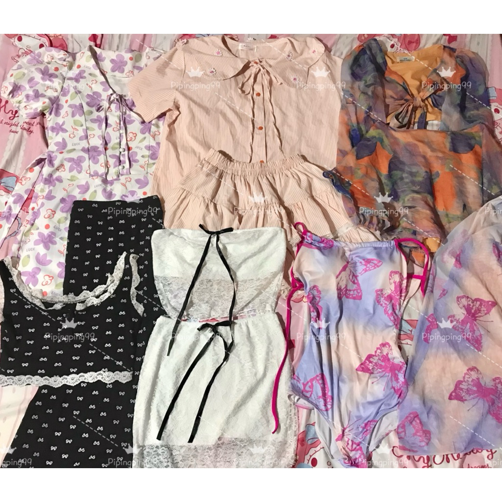 เซ็ทแฟชั่นผู้หญิง งานฮิต งานเวียด ทำงาน งานกระแสมือ1มือ2(พร้อมส่งค่ะ)(อยากใช้โค้ดในไลฟ์แจ้งได้ค่ะ ใช้โค้ดลด30%ได้)