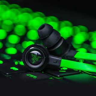Razer Hammerhead Pro V2 Earphone 3.5mm Wired In Ear Gaming Headset For PC, iOS, Andriod หูฟังแท้ หูฟังเกมมิ่ง พร้อมกล่อง