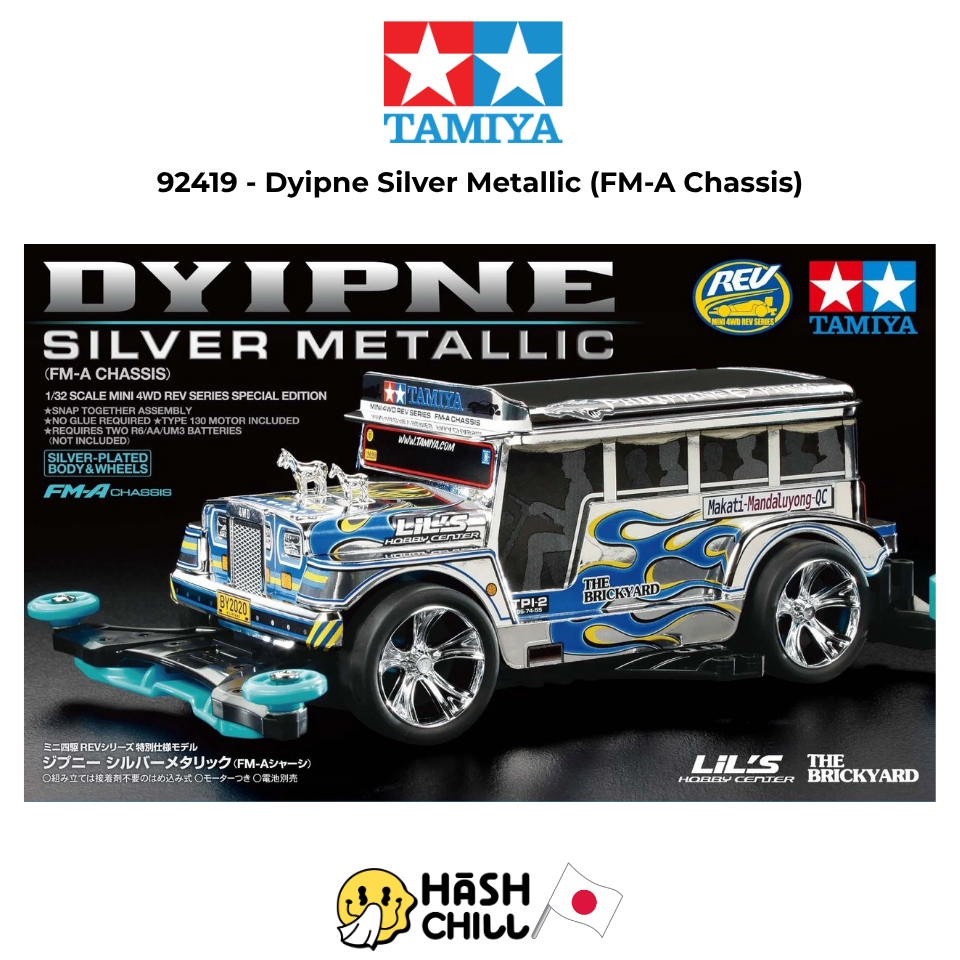 Tamiya 92419 - Dyipne Silver Metallic (FM-A Chassis)