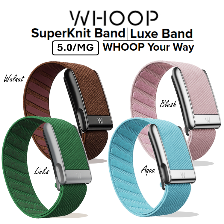 สาย WHOOP 5.0/MG SuperKnit Band / Luxe Band สายผ้า ของแท้ |✨พร้อมส่งค่ะ✨