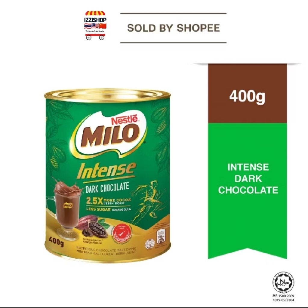 MILO Intense Dark Chocolate Tin 400g