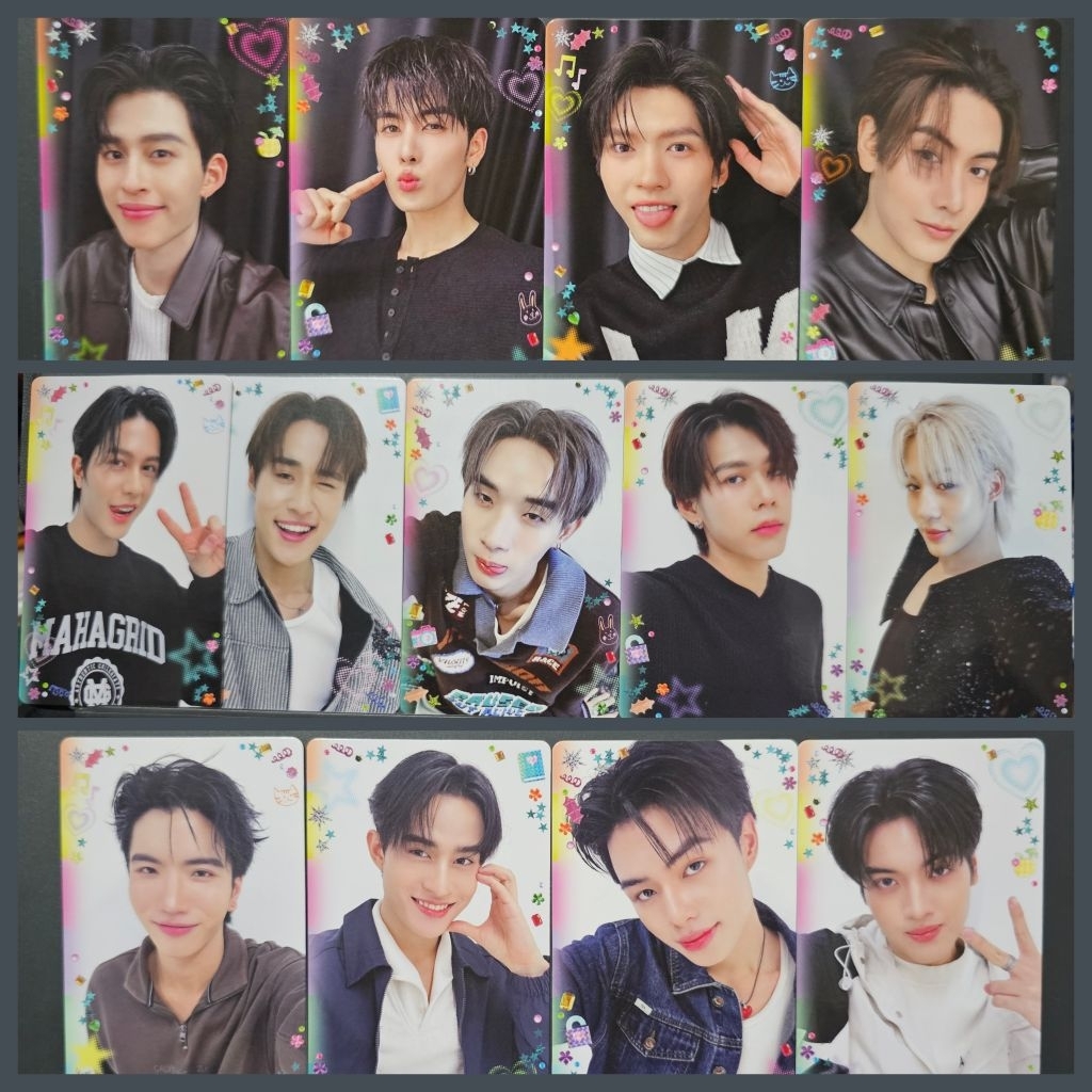 พร้อมส่ง GMMTV การ์ดวง Fanival