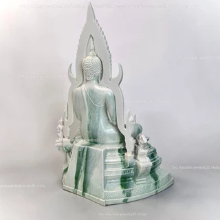 พระพุทธชินราช พระพุทธรูปพระบูชา พระประทานบนหิ้ง สีหินอ่อนลายหยกมีขนาดหน้าตักให้เลือก พระพุทธชินราชจังหวัดพิษณุโลก