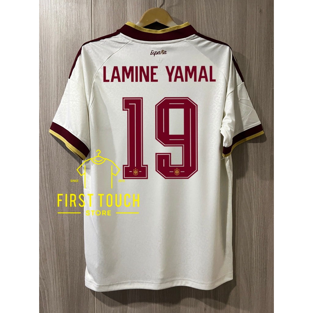 เสื้อฟุตบoa 2026 [เกรดแฟนบอล] ทีมชาติ สlปu Away เยือน ชุดแข่งบอลโลก 2026 เสื้อเปล่าหรือพร้อมเบอร์ชื่อ