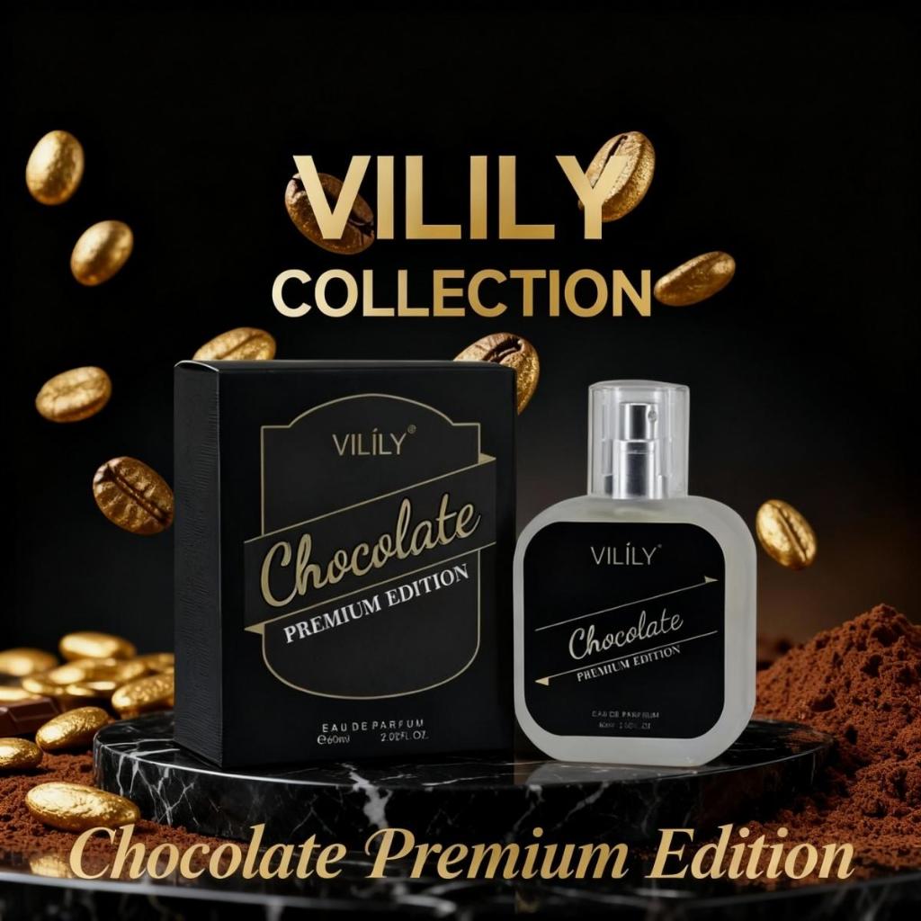 น้ำหอม VILILY ช็อกโกแลต 60ml กลิ่นหอมติดทนนาน ใช้ได้ทั้งชายและหญิง