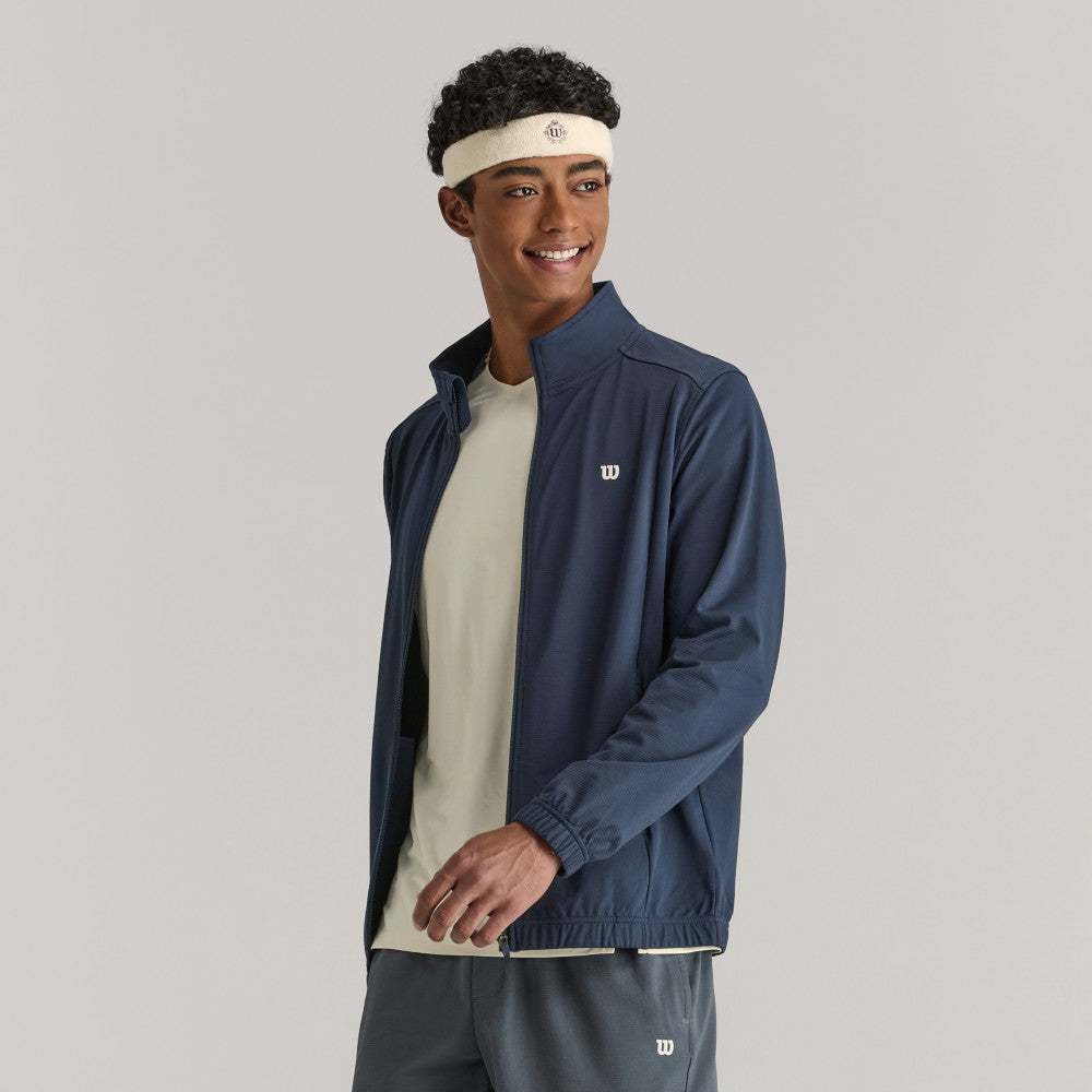 Wilson Men DAILY SPORT ZIP JACKET WM20122532DBC Official Store — صورة 4