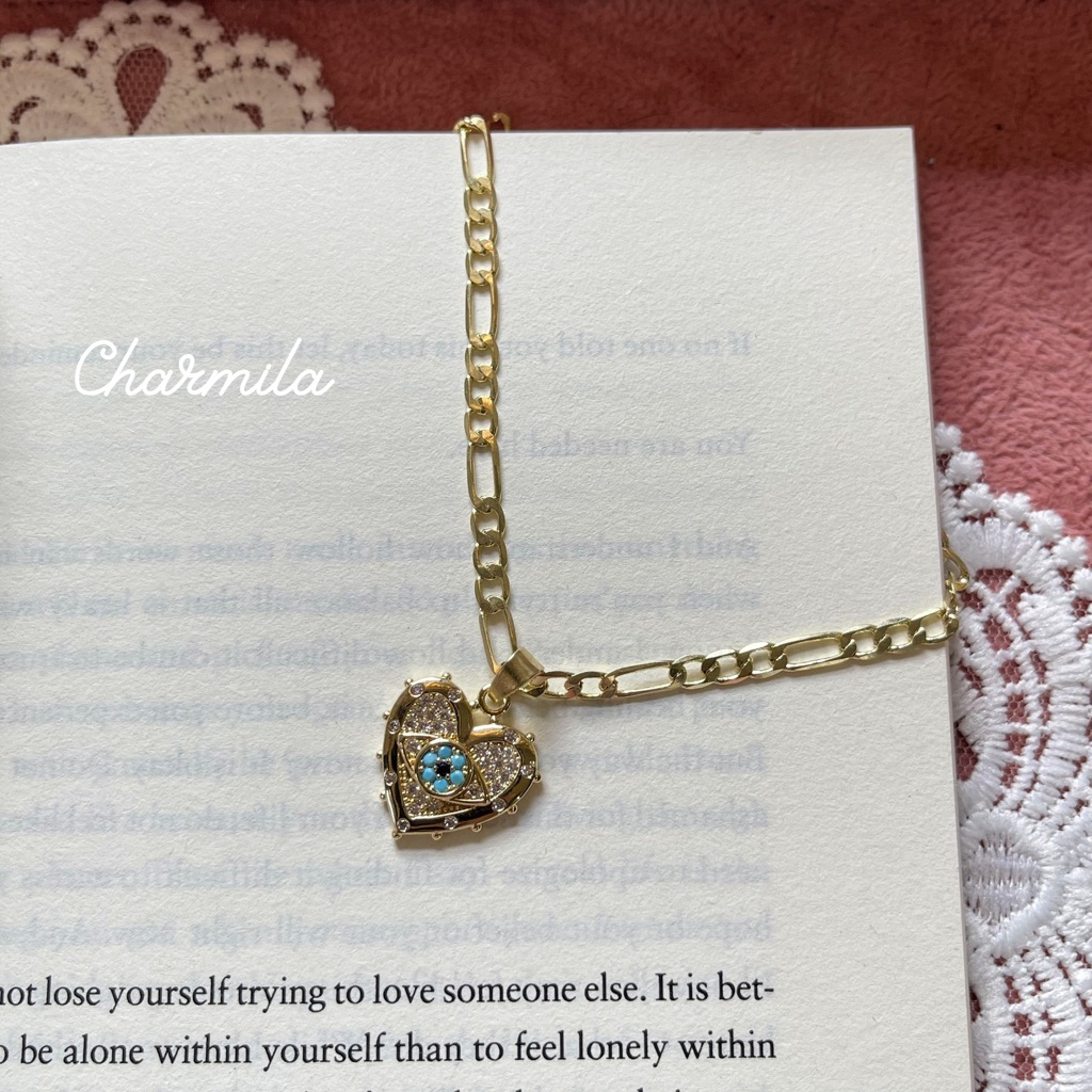 Charmila - Love Evil Eye (สร้อยคอEvil Eye)