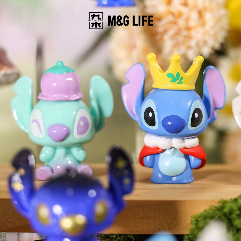 M&G LIFE x Disney The Versatile Stitch Adventures in the Forest Series Figurine 1pcs Blind Box（Three per bag）