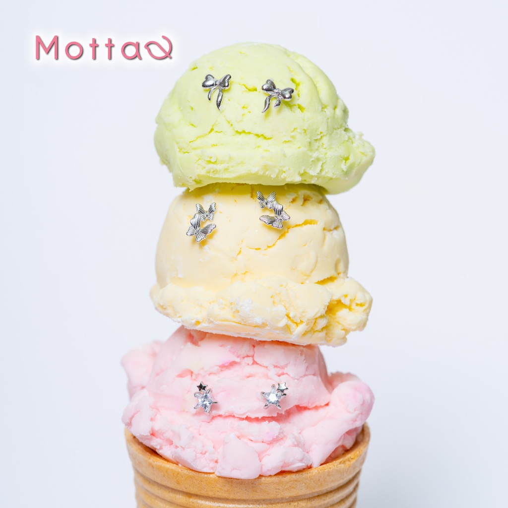 Motta  Seven Silver Days Collection ต่างหูเงินแท้ 7 ดีไซน์มินิมอล เลือกแมตช์ได้ 7 วัน 7 สไตล์