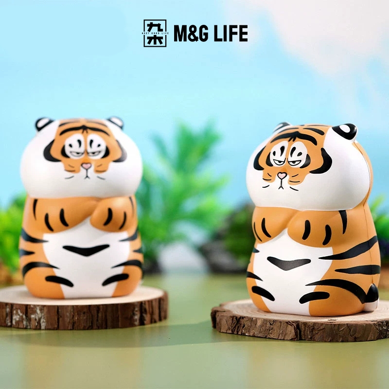 M&G LIFE x Alexander the Fat Tiger Fat and Angry Series Slow-Rebound Plush Stress-Relief Toys