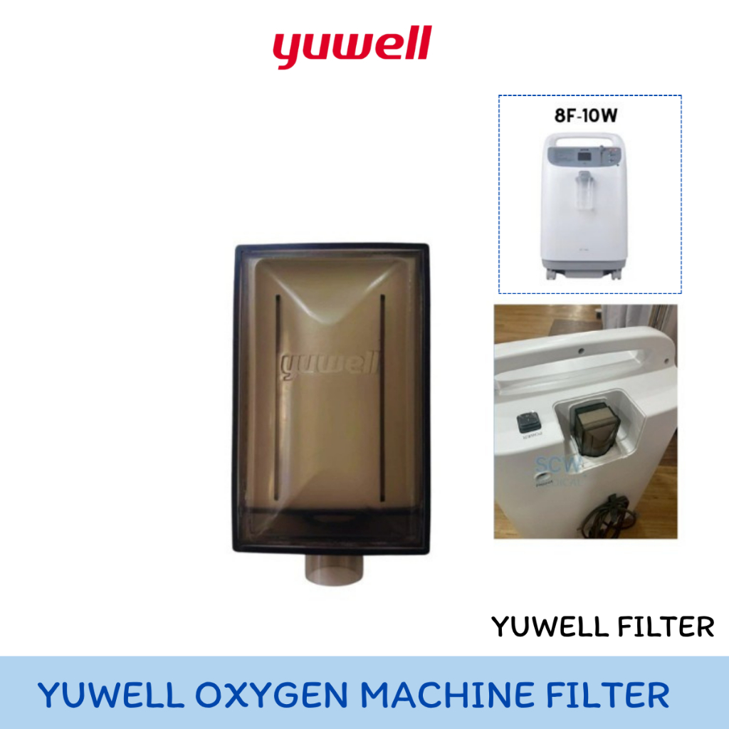 Yuwell Oxygen Machine Filter ไส้กรองเครื่องผลิตออกซิเจน Yuwell .รุ่น 8F-10W.