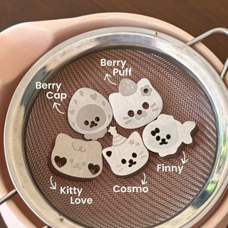 (พร้อมส่ง,ราคา/1ชิ้น)ลูกร่อนมัทฉะ Kitty Paws Collection (sizeใหญ่ Food grade)พร้อมกล่องเก็บทุกออเดอร์(เลเซอร์1ด้าน)