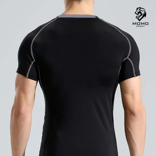 เสื้อรัดกล้ามเนื้อเเขนสั้น เเขนสั้น PROCOMBAT ออกกำลังกาย สำหรับกีฬา ระบายอากาศดี