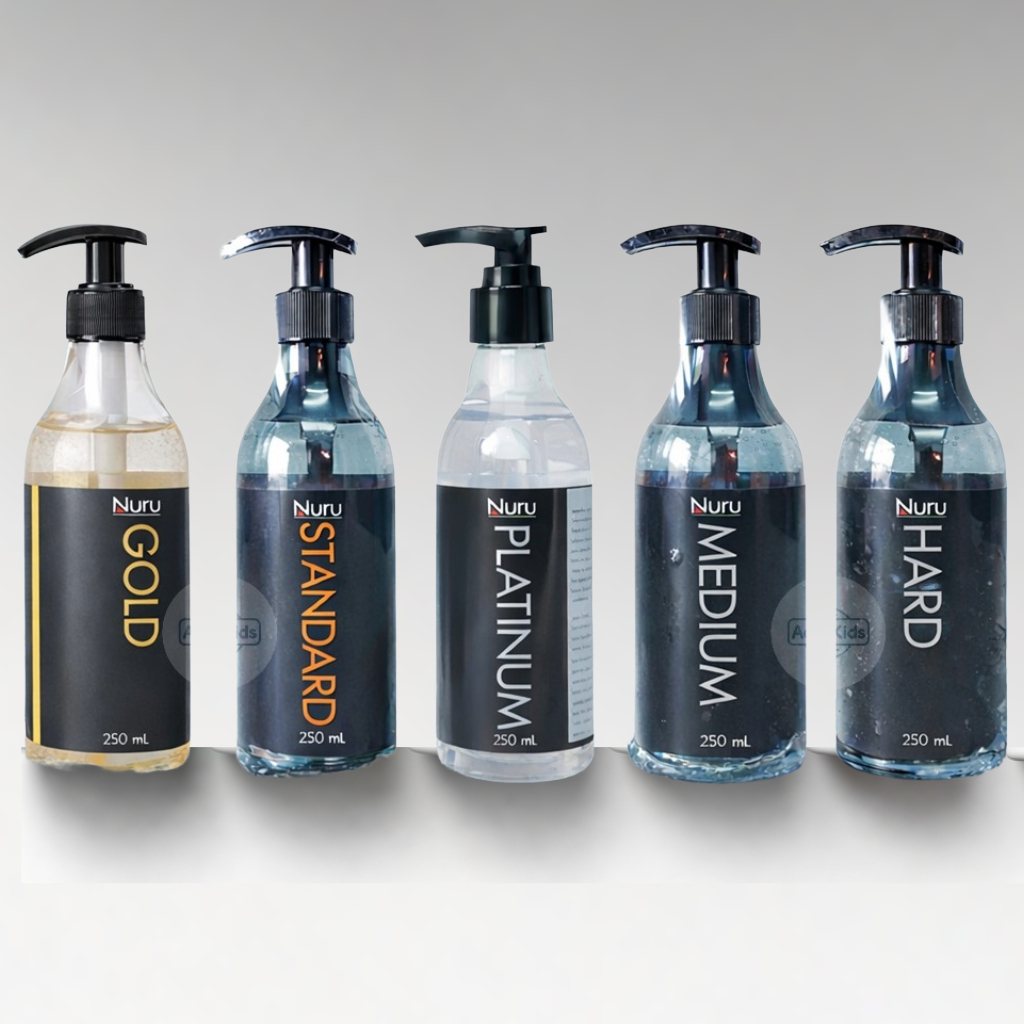 Nuru Gel เจลหล่อลื่น นูรุเจล สุดยอดเจลหล่อลื่นจากหนัง AV Hard Medium Standard Platinum Gold