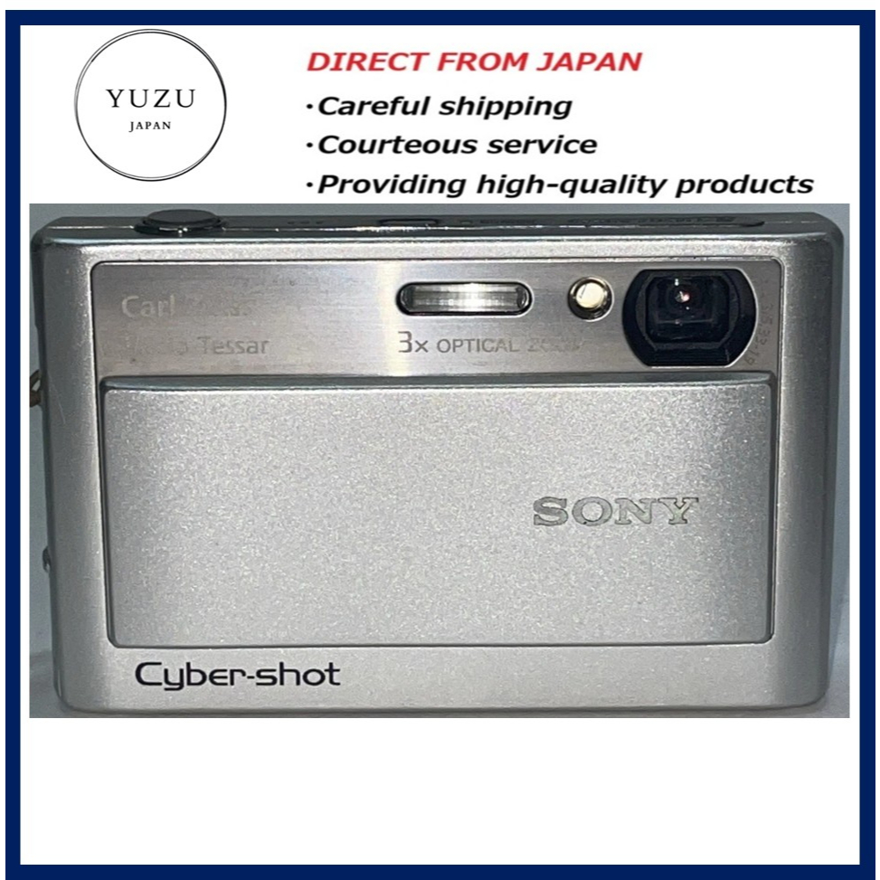 Pre-owned Product Sony Cyber-shot DSC-T20 8.1MP Digital Camera - Silver | Vintage Y2K CCD Sensor Tec