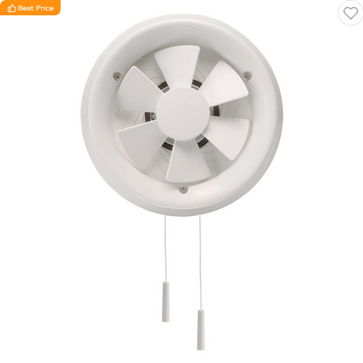 พัดลมดูดอากาศกระจก 8 นิ้ว HATARI VG20M4(N)