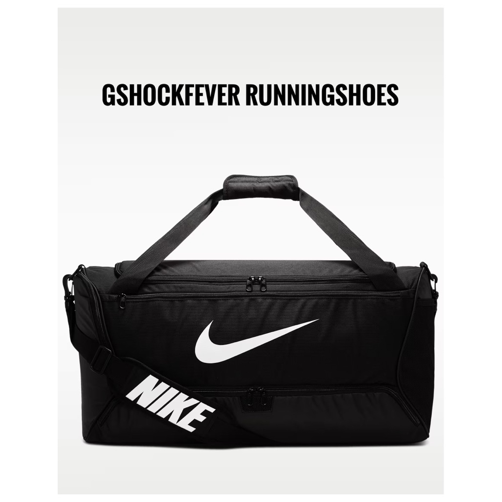 📌 Nike Brasilia กระเป๋า Duffel เทรนนิ่ง (ขนาดกลาง, 60 ล.)ของใหม่ แท้💯 จากช้อป Nike🇹🇭
