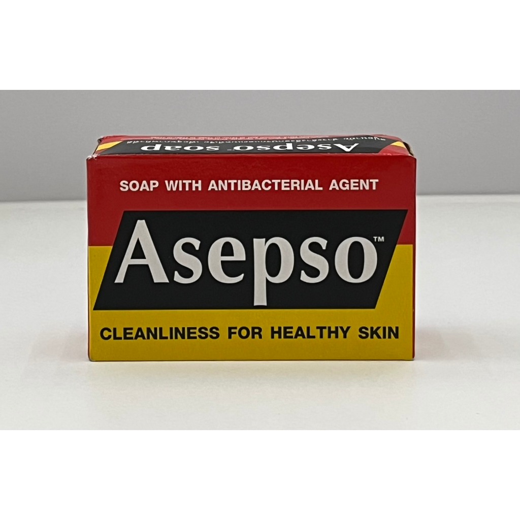 สบู่ ASEPSO 80GM  สีแดง