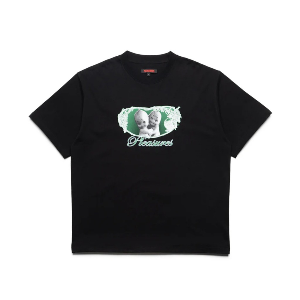 PLEASURES P25SU019 CUTIE HEAVYWEIGHT SHIRT BLACK