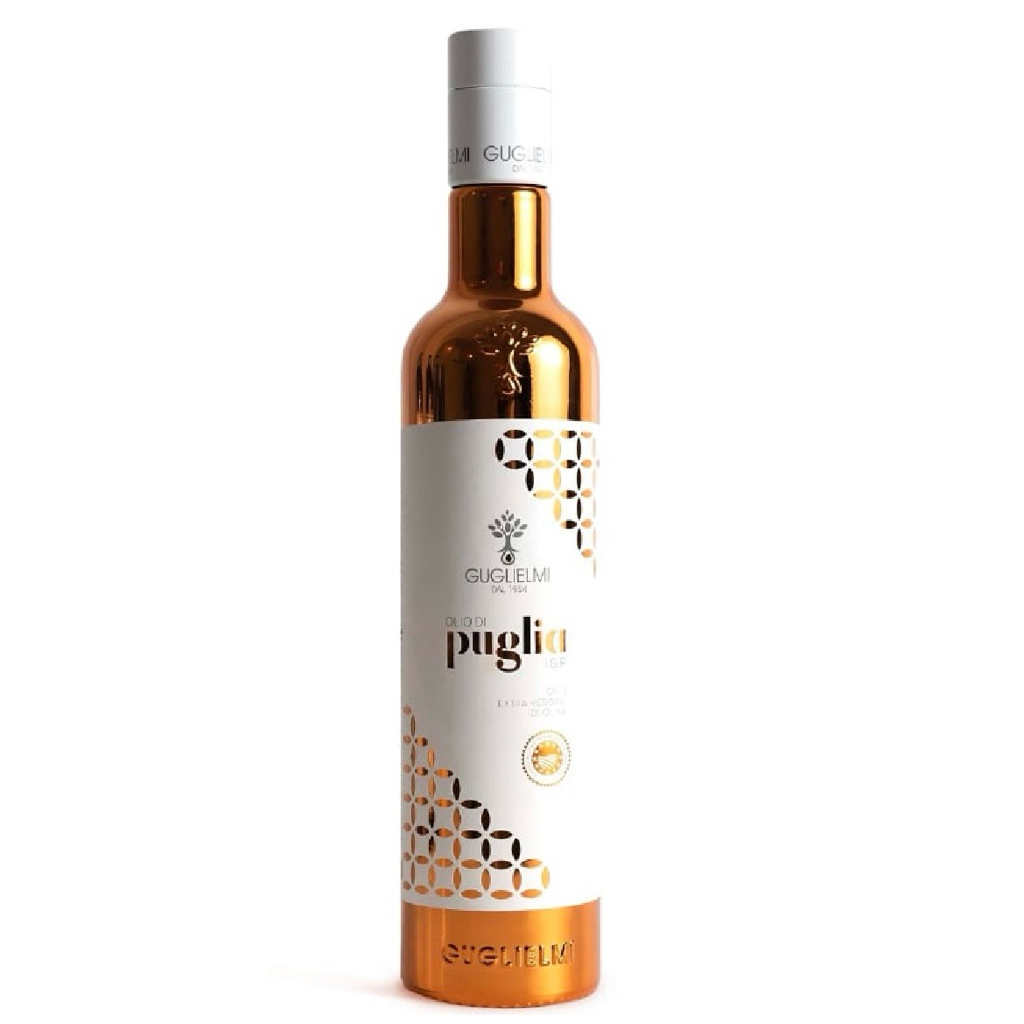 Guglielmi Puglia IGP Extra Virgin Olive Oil 500ml/Intenso Extra Virgin/Coratina Olive Oil/Peranzana 