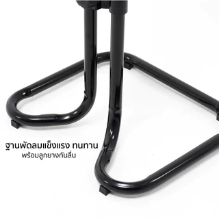พัดลมตั้งพื้น ใบพัด 20 นิ้ว ปรับแรงลมได้ 3 พัดลม Stand Fans ปรับความสูงได้ พัดลมอุตสาหกรรม